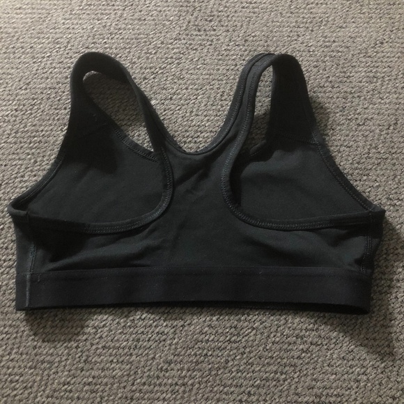 Nike Black Dri Fit Medium Sports Bra - Picture 2 of 3